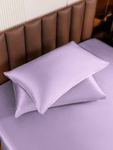 [Lavender] SilkSilky-AU Pillowcase 004