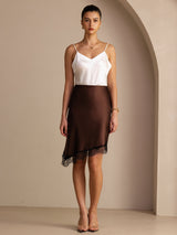 [Coffee] SilkSilky-AU Skirt 006