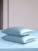 [Light Blue] SilkSilky-AU 19Momme Bedding Set 003