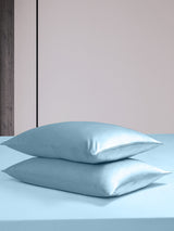 [Light Blue] SilkSilky-AU 19Momme Bedding Set 005