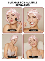[Pink] SilkSilky-AU Sleep Cap 006