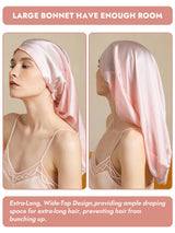 [Light Pink] SilkSilky-AU Sleep Cap 003