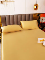 [Champagne] SilkSilky-AU 19Momme Bedding Set 006