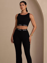 [Black] SilkSilky-AU Womens Pants 004