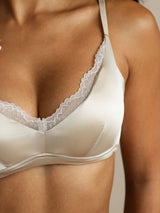 [Champagne] SilkSilky-AU Bra 004