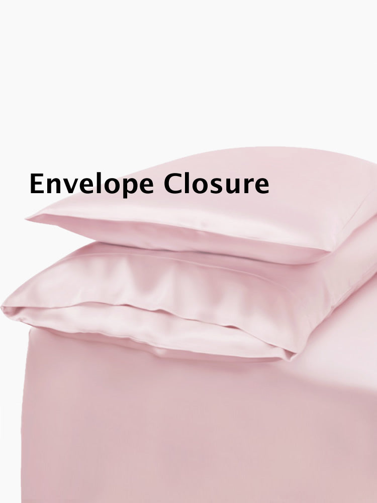 SilkSilky AU 22Momme Pure Silk Pillowcase Set Pink 004