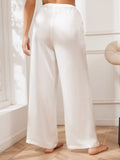 SilkSilky AU Pure Silk Womens Pants White 002