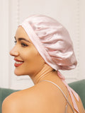 SilkSilky-AU Pure Silk Sleep Cap LightPink 001