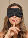 SilkSilky-AU 19Momme Pure Silk Eye Mask Black 003