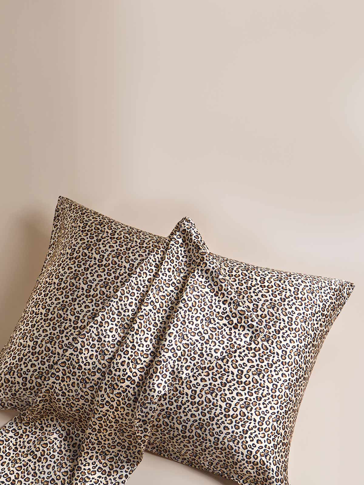 [Leopard] SilkSilky-AU 19Momme Pure Silk Pillowcase 004