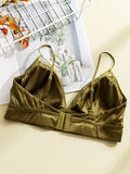 SilkSilky AU Silk Knitted Bra Green 006