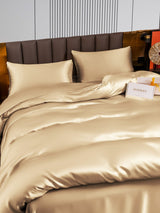 [Beige] SilkSilky-AU 22Momme Bedding Set 004