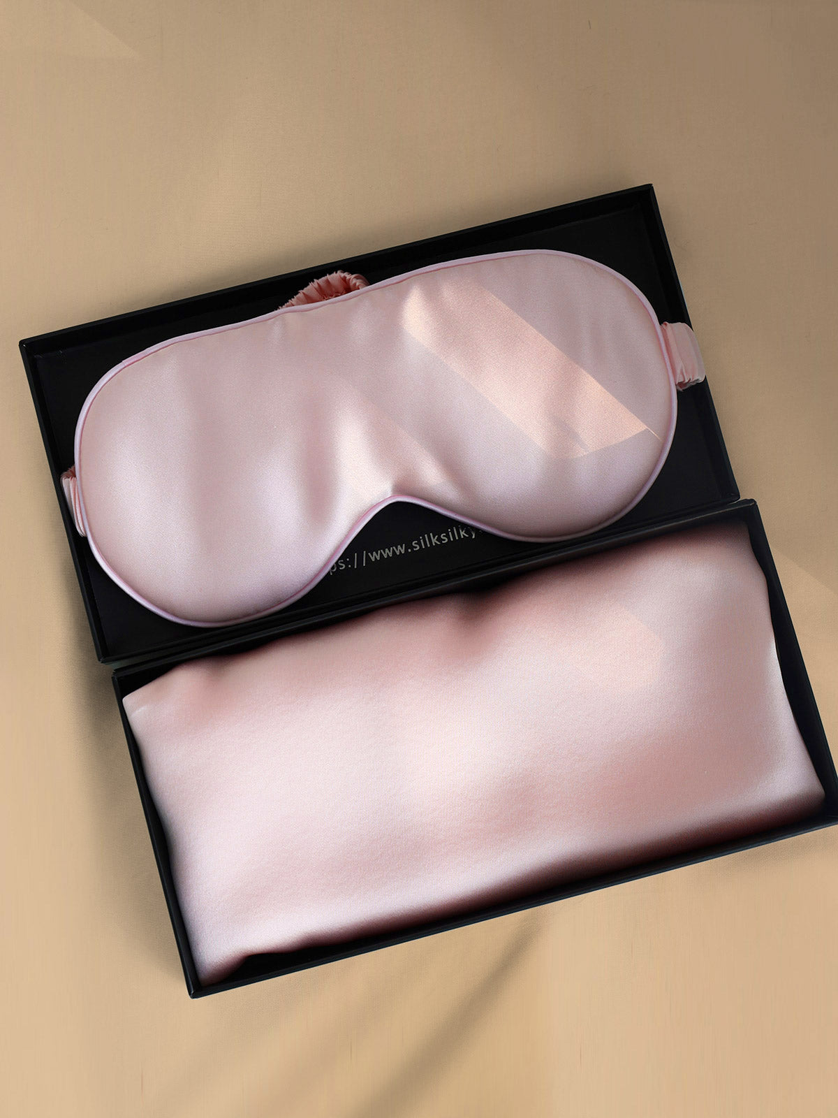 22Momme Set Silk Sleep Eye Mask + Pillowcase Set