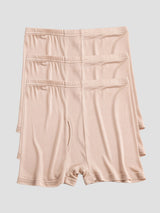 [Beige] SilkSilky-AU 100% Silk Jersey Men's Underwear 002
