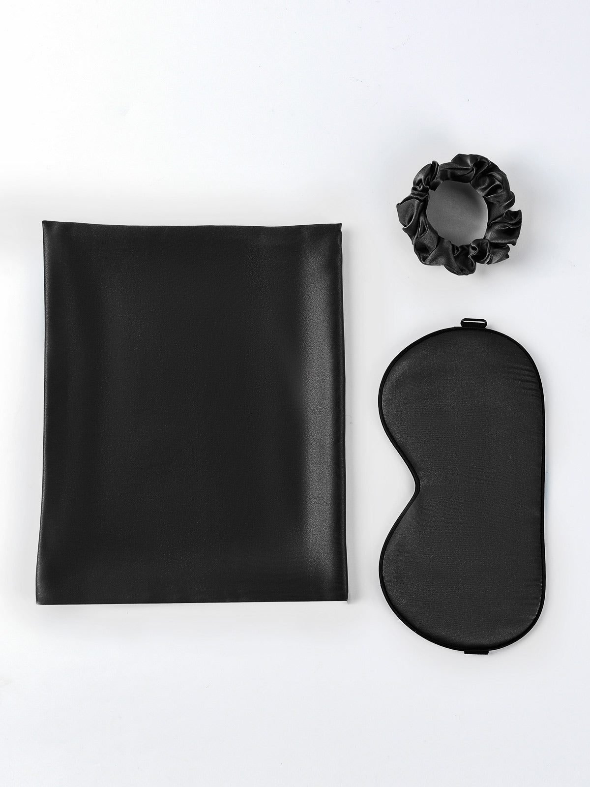 [Black] SilkSilky-AU 19Momme Pure Silk Pillowcase Set 003