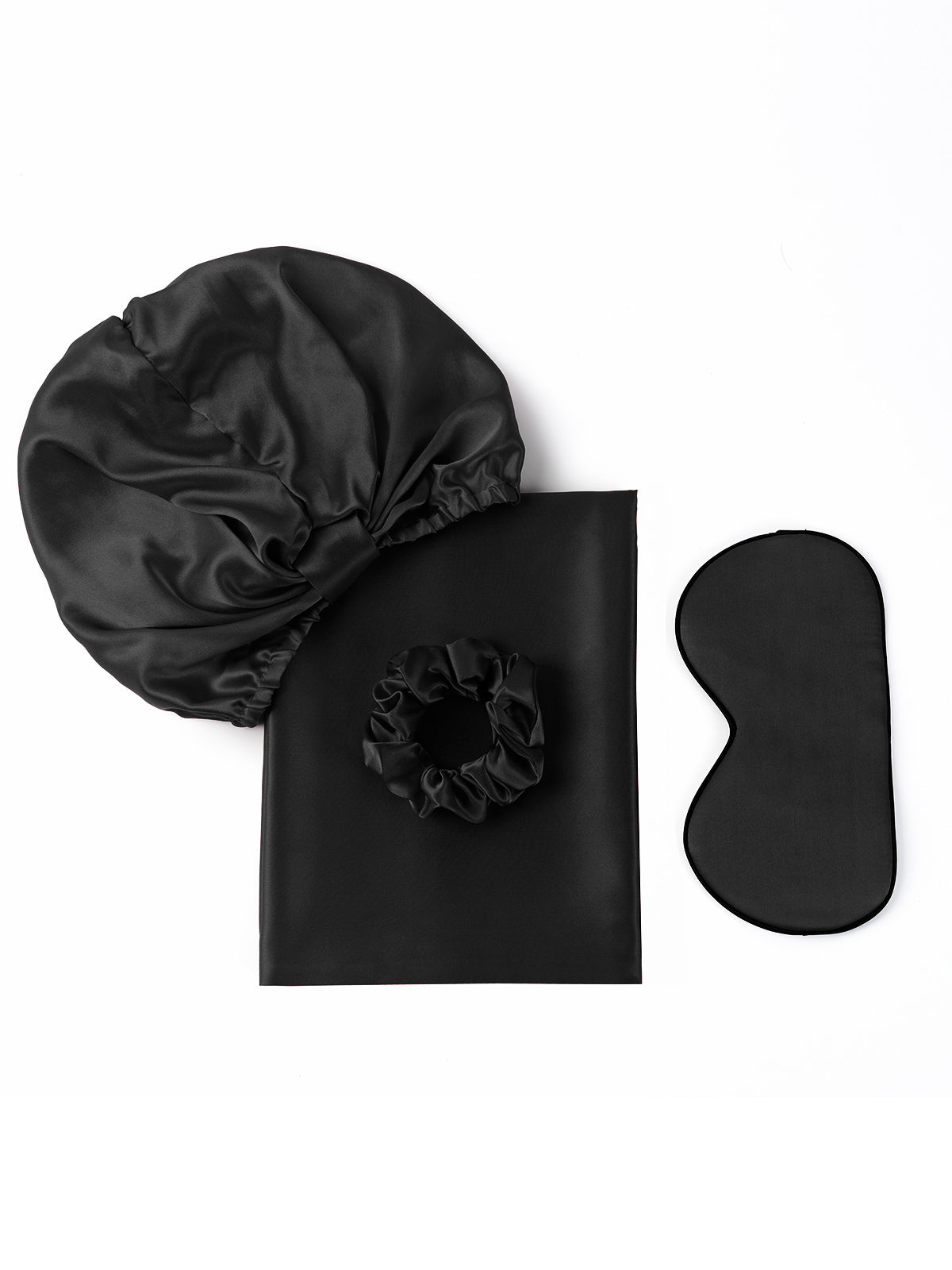 [Black] SilkSilky-AU 19Momme Pure Silk Pillowcase Set 005