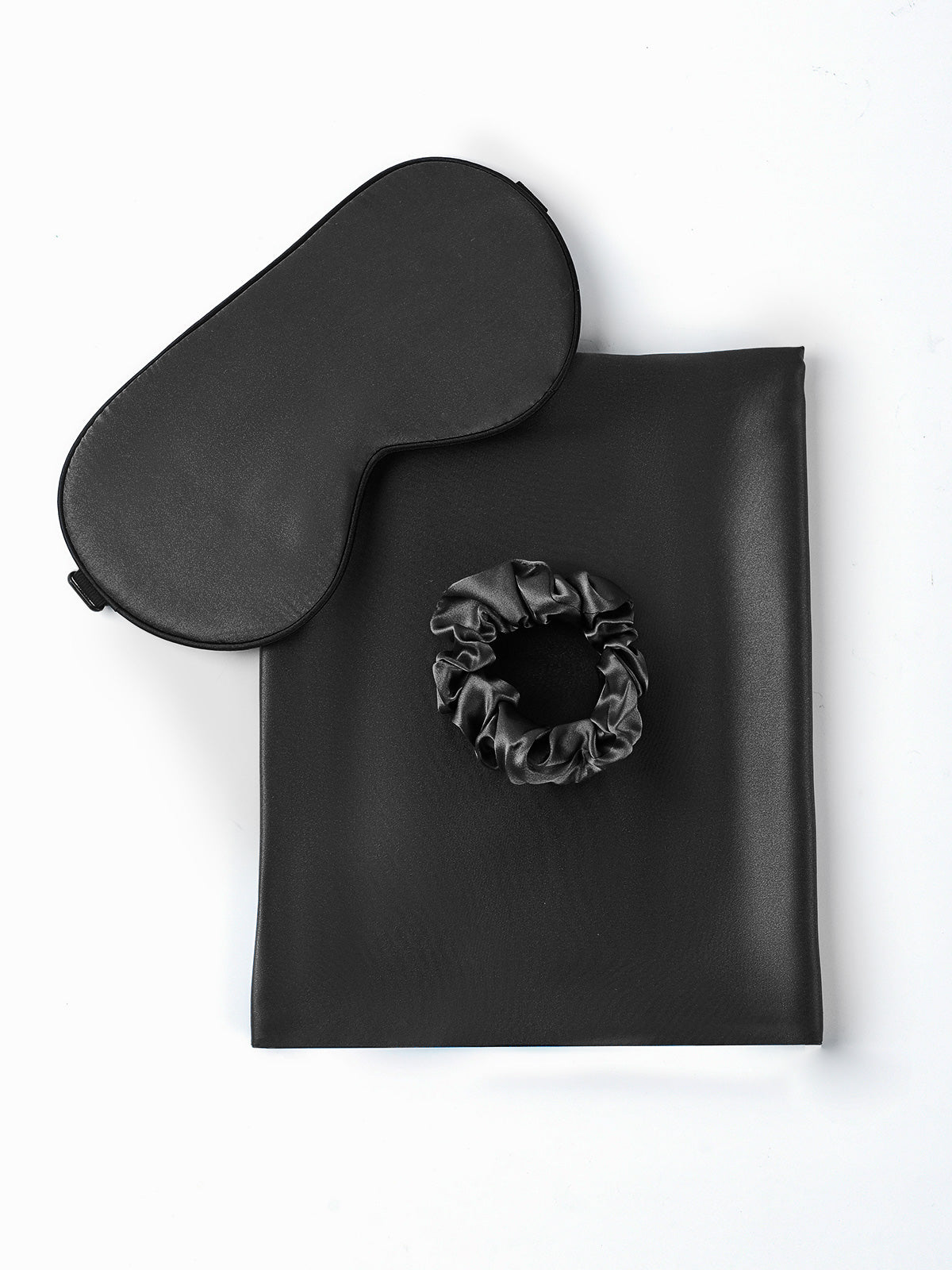 [Black] SilkSilky-AU 19Momme Pure Silk Pillowcase Set 005