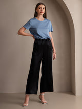 [Black] SilkSilky-AU Women's Pants 003