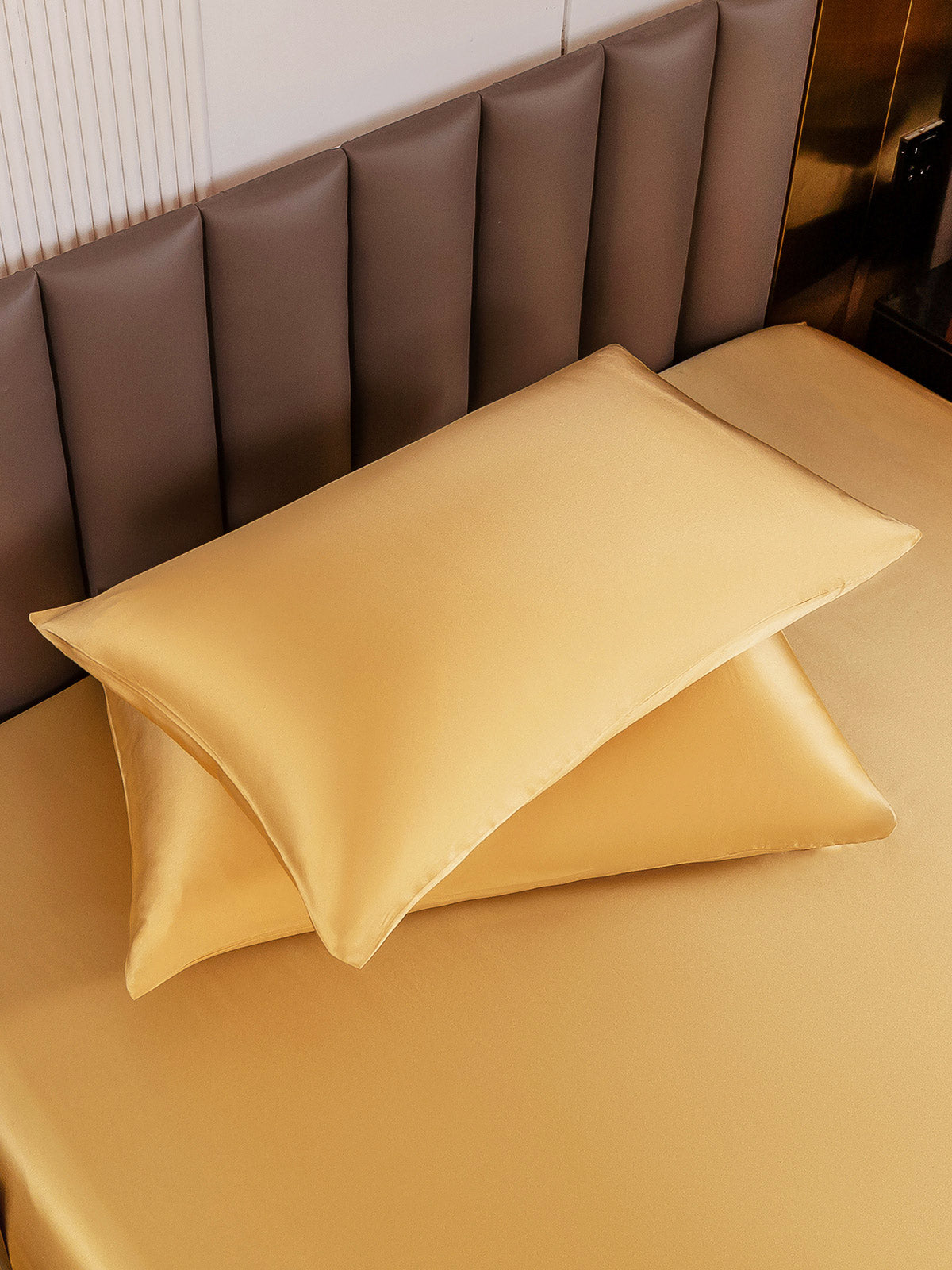 [Champagne] SilkSilky-AU 19Momme Pure Silk Pillowcase 004