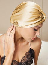 [Champagne] SilkSilky-AU Sleep Cap 002