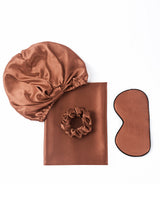 [Coffee] SilkSilky-AU 19Momme Pillowcase Set 001