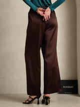 [Coffee] SilkSilky-AU Women's Pants 002