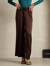 [Coffee] SilkSilky-AU Women's Pants 004