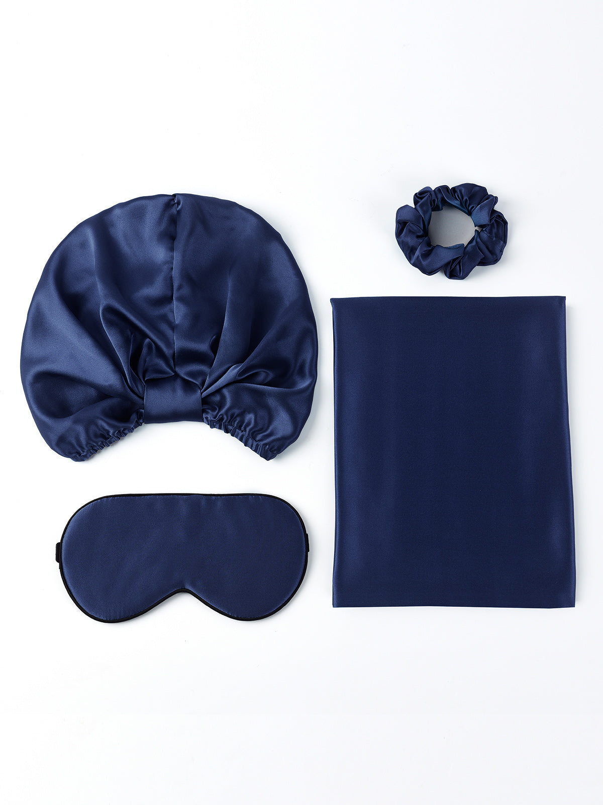 [Dark Blue] SilkSilky-AU 19Momme Pure Silk Pillowcase Set 001