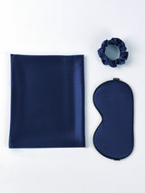 [Dark Blue] SilkSilky-AU 19Momme Pure Silk Pillowcase Set 005