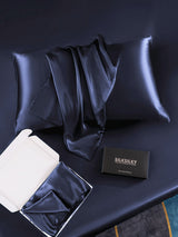 [Dark Blue] SilkSilky-AU 30Momme Pure Silk Pillowcase 005