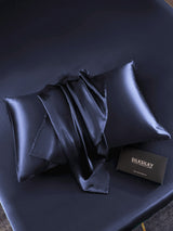 [Dark Blue] SilkSilky-AU 30Momme Pillowcase 004