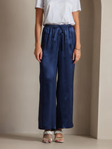 [Dark Blue] SilkSilky-AU Women's Pants 001