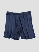 [Dark Blue] SilkSilky-AU 100% Silk Jersey Men's Underwear 007