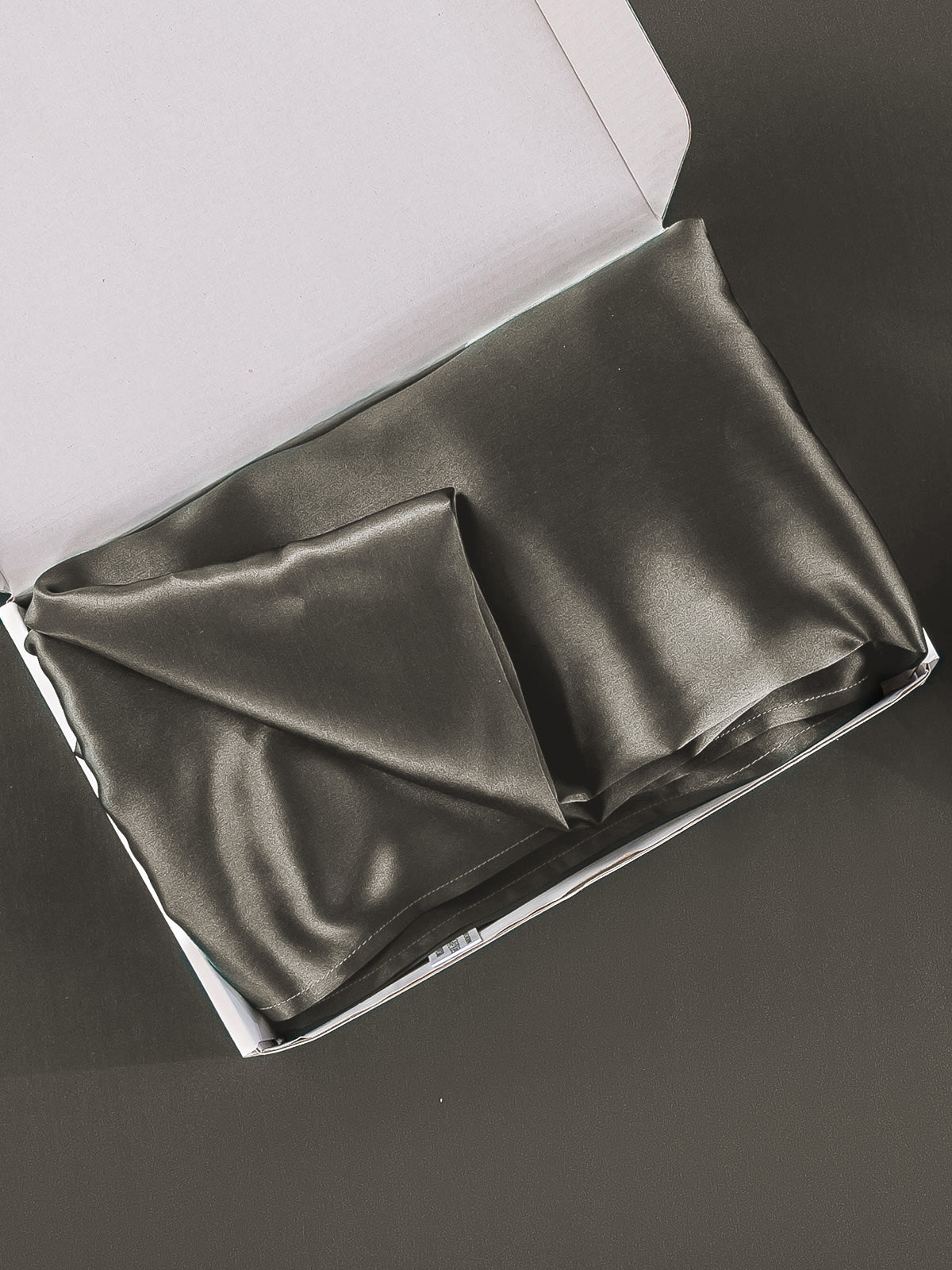 [Dark Gray] SilkSilky-AU 19Momme Pure Silk Pillowcase 008