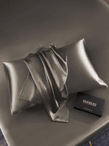 [Dark Gray] SilkSilky-AU 30Momme Pillowcase 004