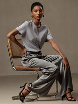 [Dark Gray] SilkSilky-AU Women's Pants 003