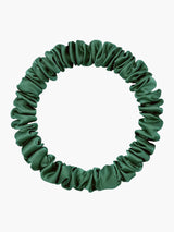 [Dark Green] SilkSilky-AU Scrunchie 004