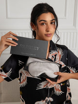 [Gray] SilkSilky-AU 19Momme Pure Silk Pillowcase Set 001