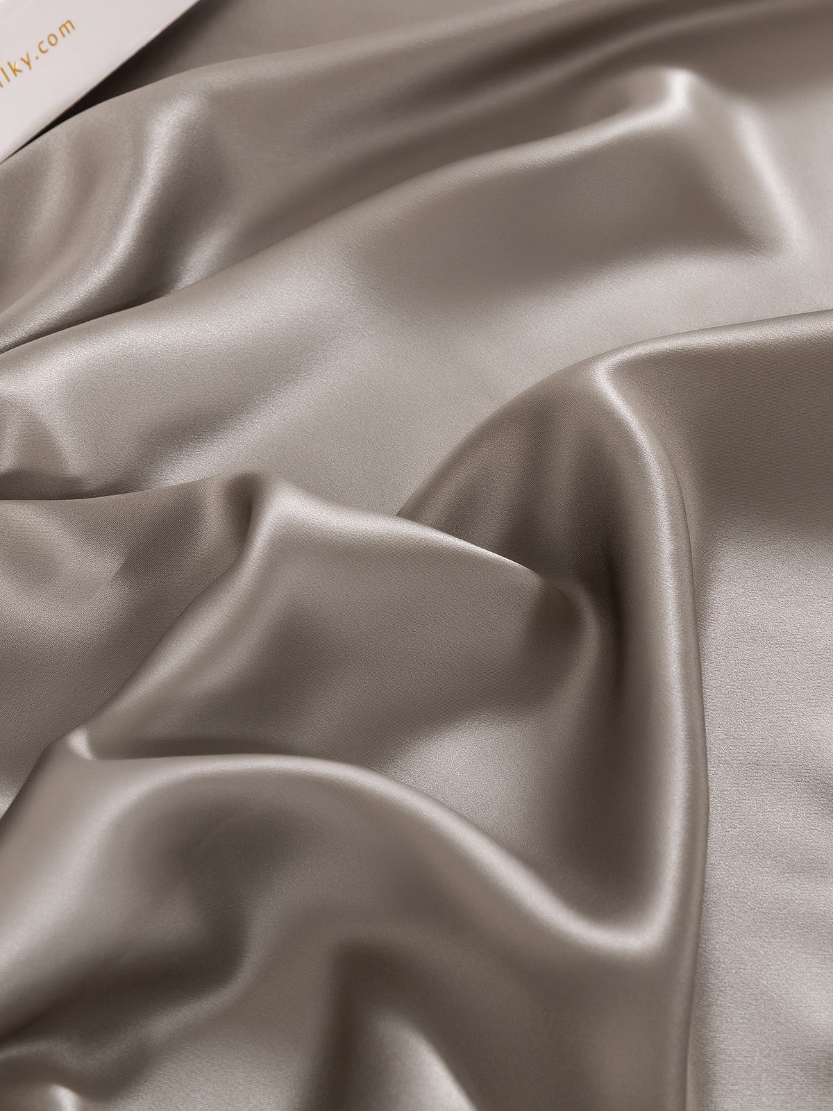 [Gray] SilkSilky-AU 19Momme Pure Silk Bedding Set 006
