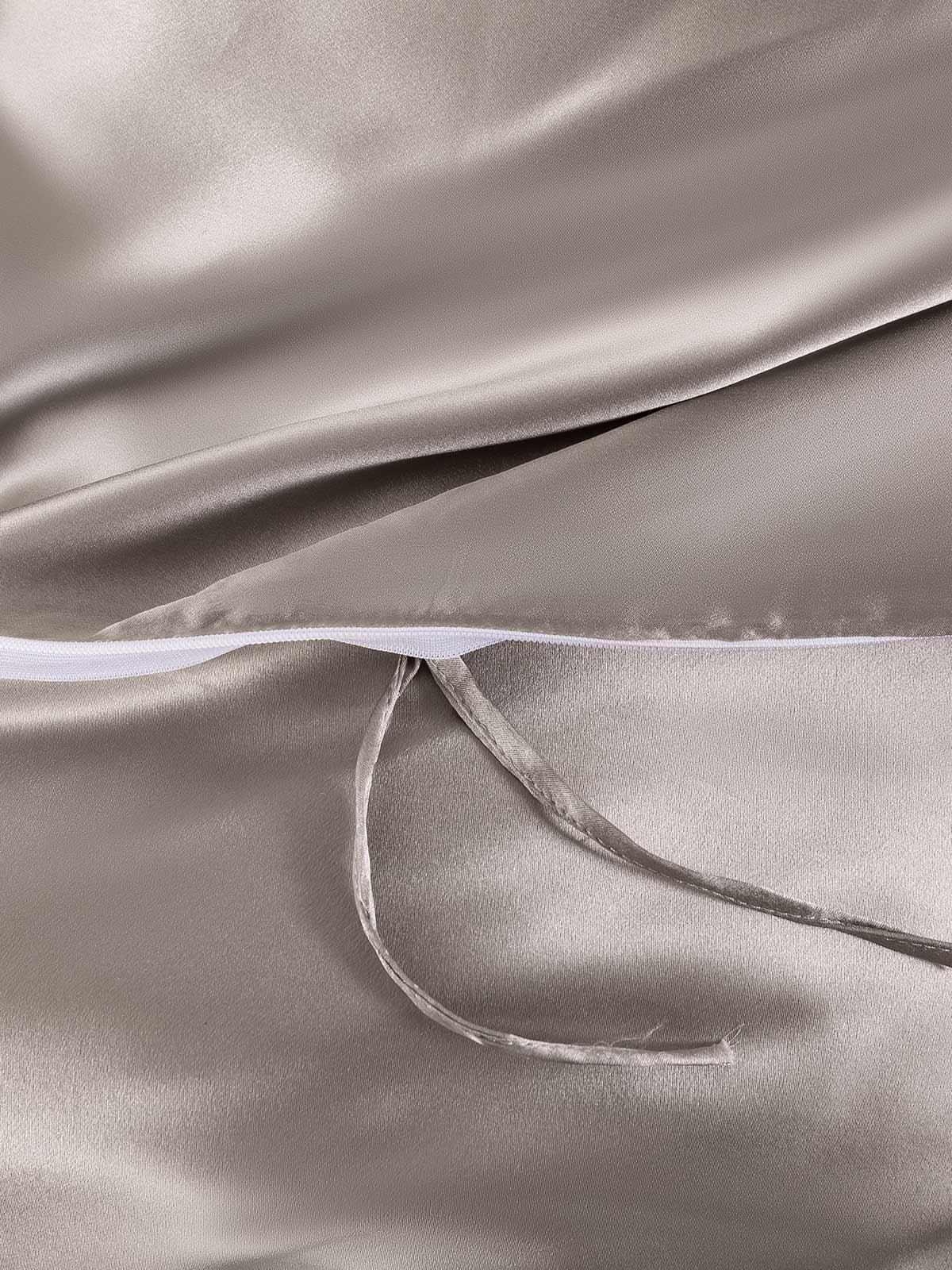 [Gray] SilkSilky-AU 19Momme Pure Silk Bedding Set 007