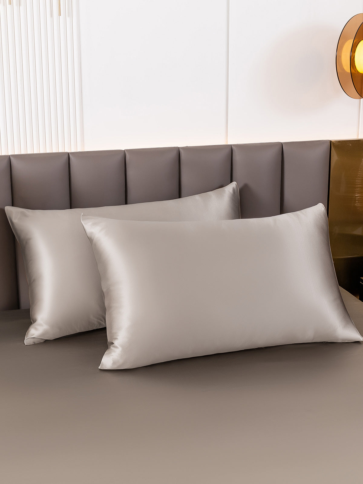 [Gray] SilkSilky-AU 19Momme Pure Silk Pillowcase 005