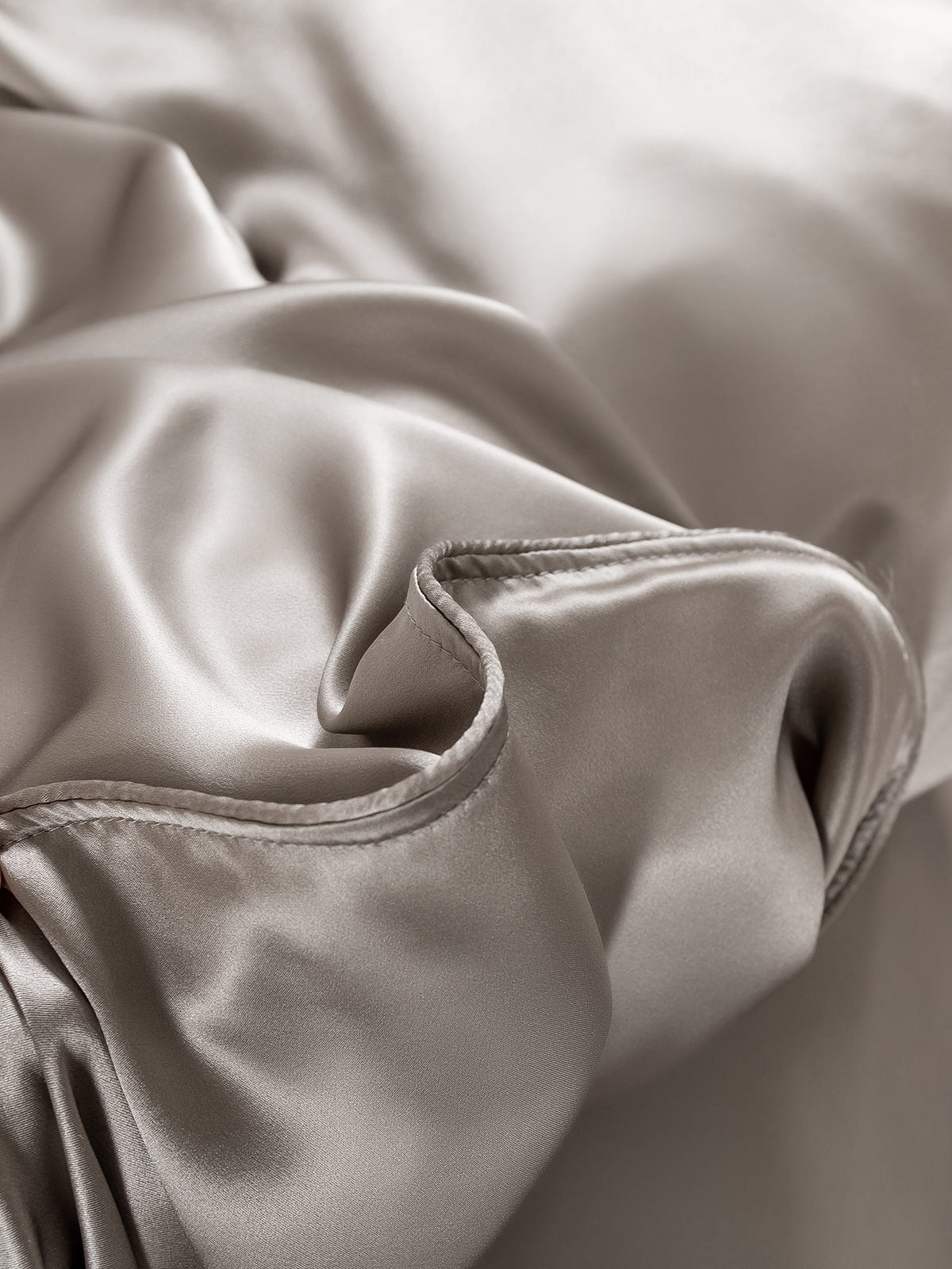 [Gray] SilkSilky-AU 22Momme Pure Silk Bedding Set 006