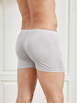 [Gray] SilkSilky-AU 100% Silk Jersey Men's Underwear 005