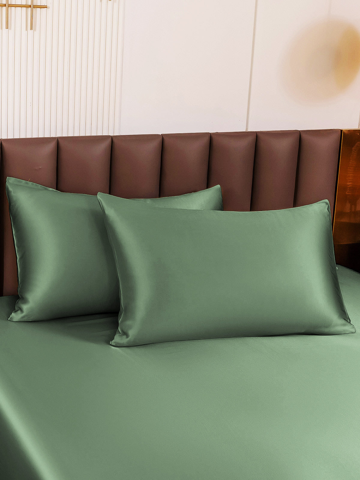 [Grayish Green] SilkSilky-AU 30Momme Pure Silk Pillowcase 003