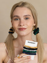 [Group1] SilkSilky-AU Silk Scrunchie 002