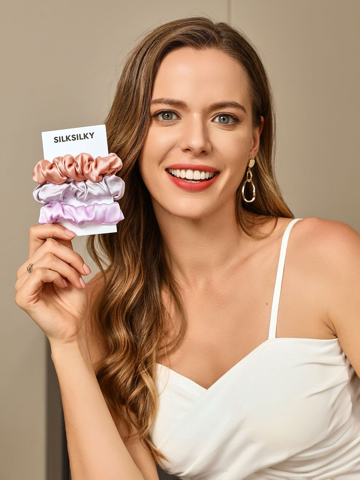 [Group2] SilkSilky-AU 19Momme Pure Silk Scrunchie 003