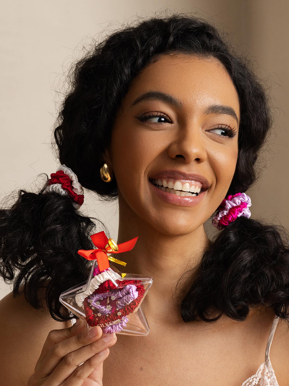 [Group] SilkSilky-AU Pure Silk Scrunchie 003
