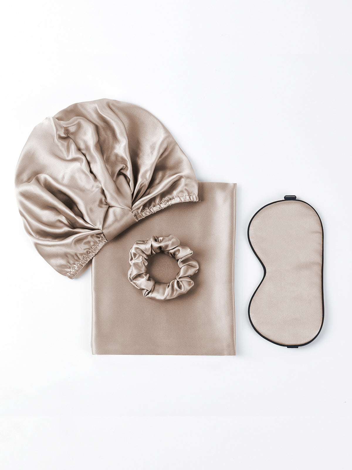 [Khaki] SilkSilky-AU 19Momme Pure Silk Pillowcase Set 001