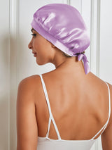 [Lavender] SilkSilky-AU Sleep Cap 002