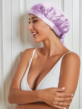 [Lavender] SilkSilky-AU Sleep Cap 003